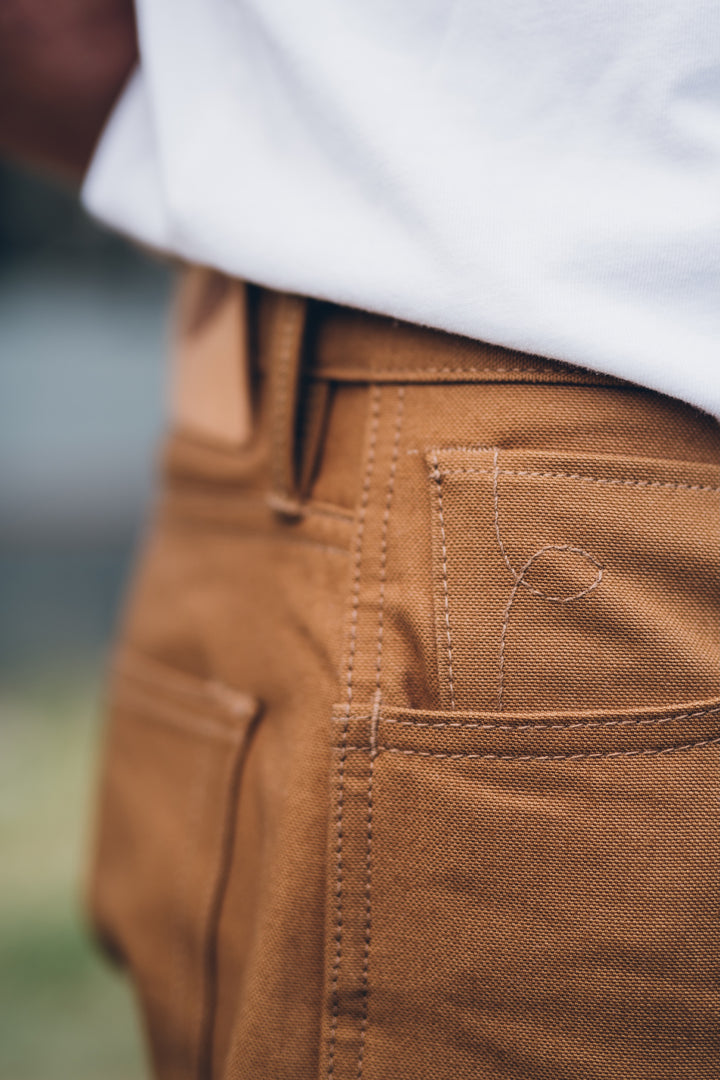 RGT x Berkeley Supply 12oz Canvas Double Knee Strider - Camel