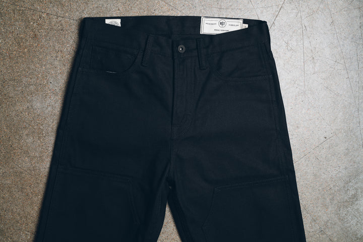 RGT x Berkeley Supply 12oz Canvas Double Knee Strider - Black