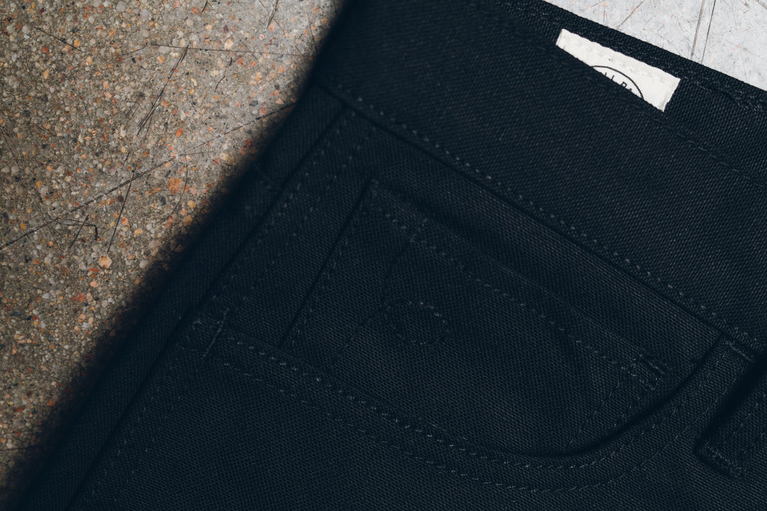 RGT x Berkeley Supply 12oz Canvas Double Knee Strider - Black