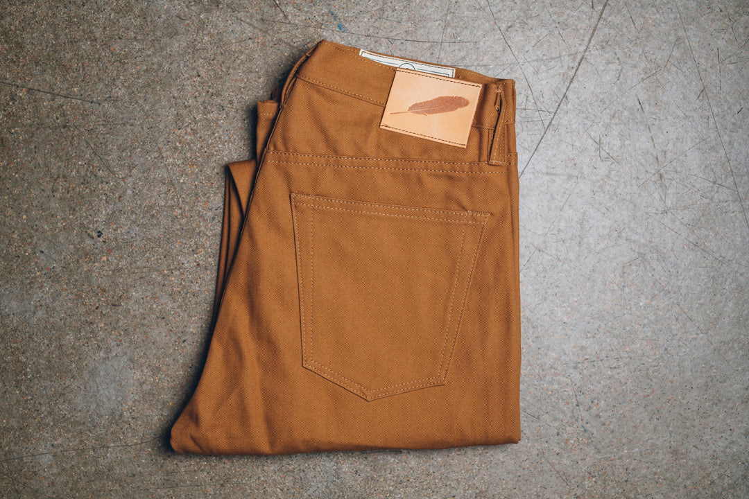 RGT x Berkeley Supply 12oz Canvas Double Knee Strider - Camel