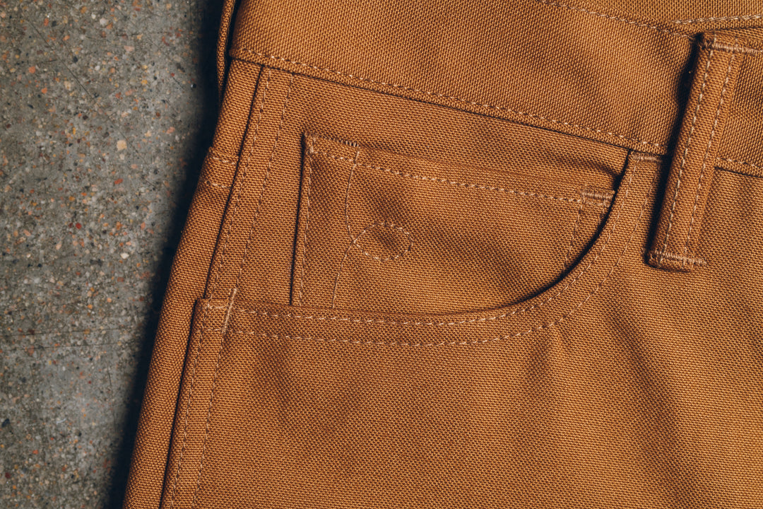 RGT x Berkeley Supply 12oz Canvas Double Knee Strider - Camel