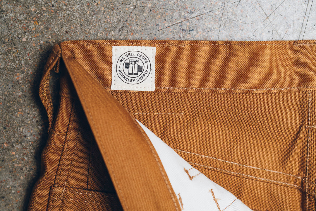 RGT x Berkeley Supply 12oz Canvas Double Knee Strider - Camel