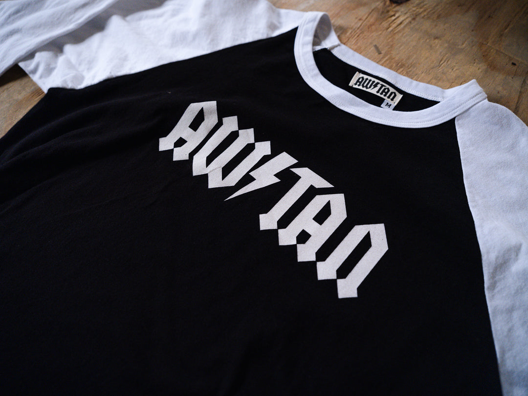 Awitan Made Me Do It Raglan - Black/White
