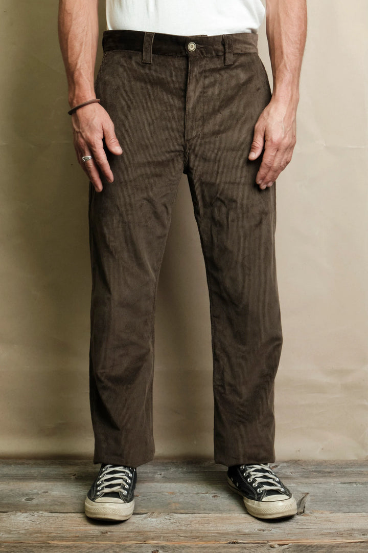 Freenote Cloth Deck Pant - Olive Corduroy