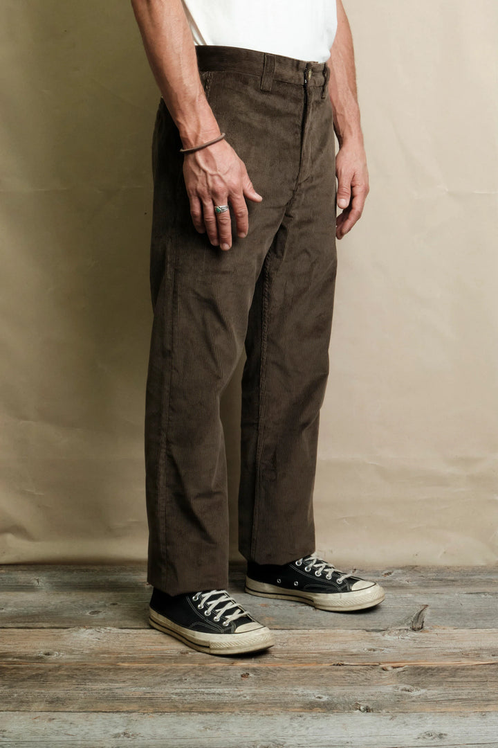 Freenote Cloth Deck Pant - Olive Corduroy