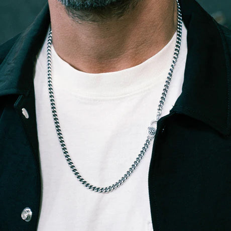 GOOD ART Curb Chain Necklace - AA 18"