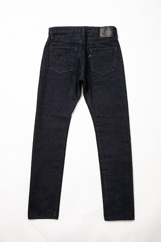 Pure Blue Japan 16oz Double Nep Denim Indigo x Sumi [DNP-019-IDSM