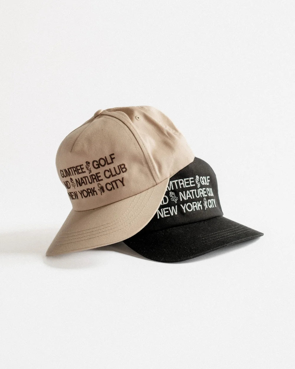 Gumtree Golf & Nature Club - State Flower - Unstructured 5-Panel Hat in Black
