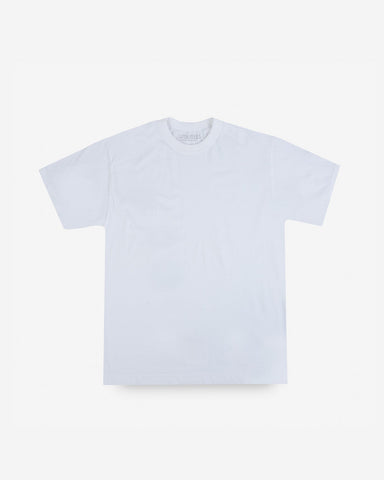 Iron Heart - UTILITEES Loopwheel Crew Neck T-shirt in White