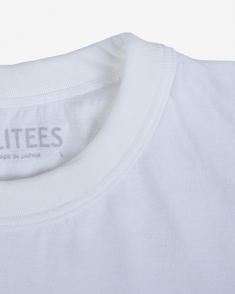 Iron Heart - UTILITEES Loopwheel Crew Neck T-shirt in White