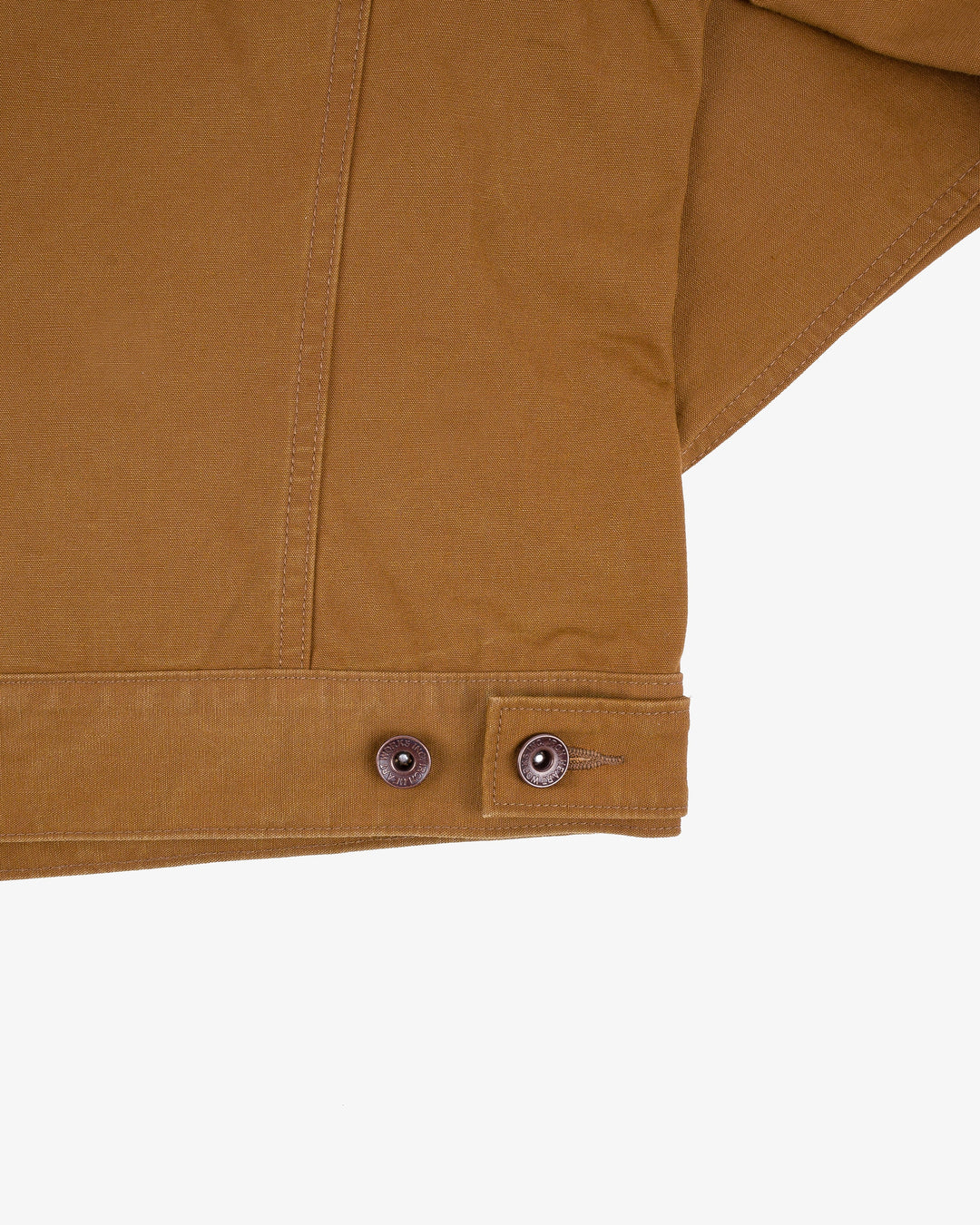 Iron Heart 9oz Canvas Type III Jacket - Brown