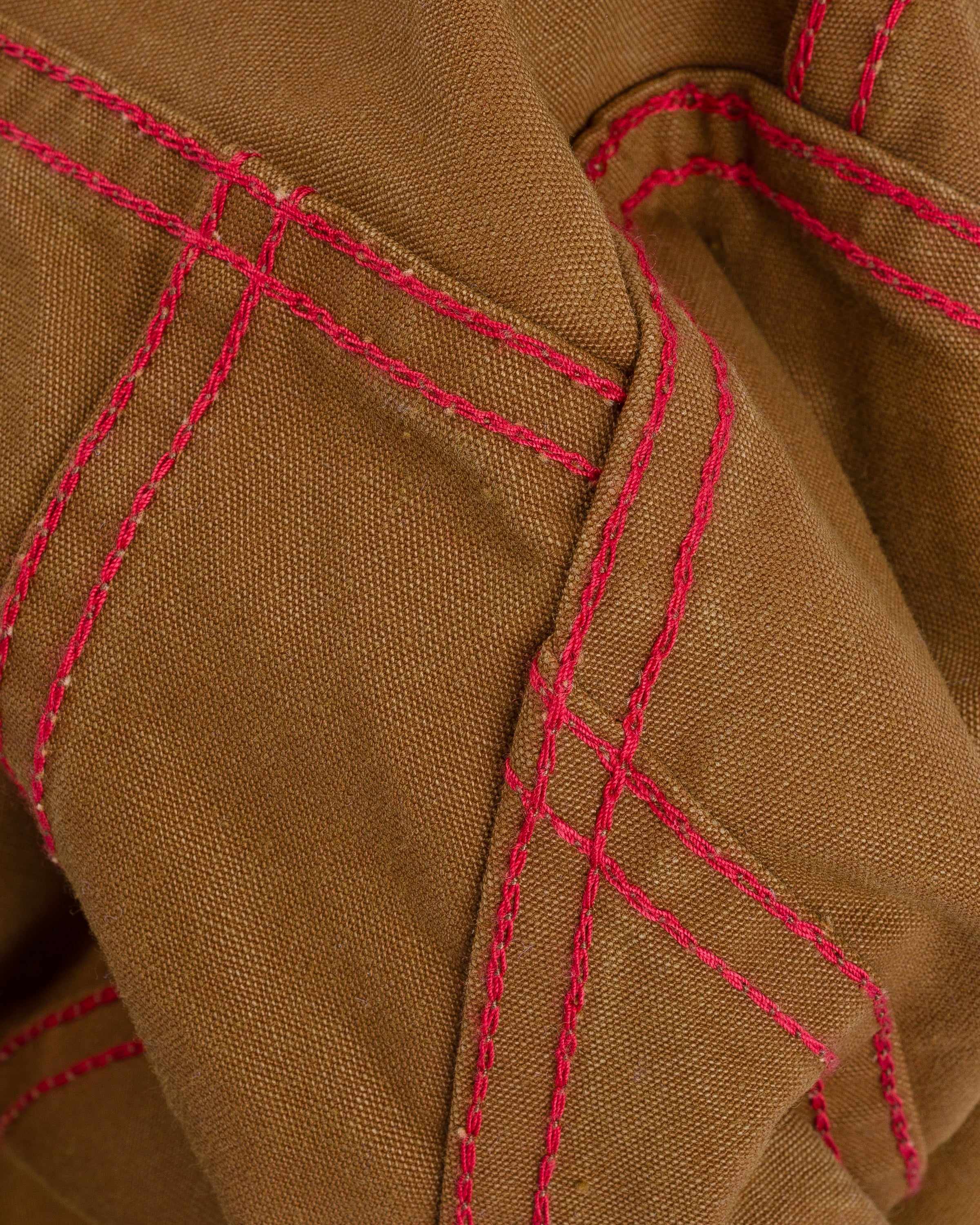 Iron Heart 9oz Canvas Type III Jacket - Brown – Berkeley Supply