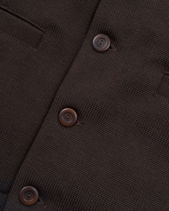 Dehen 1920 Slouchy Cardigan - Brown