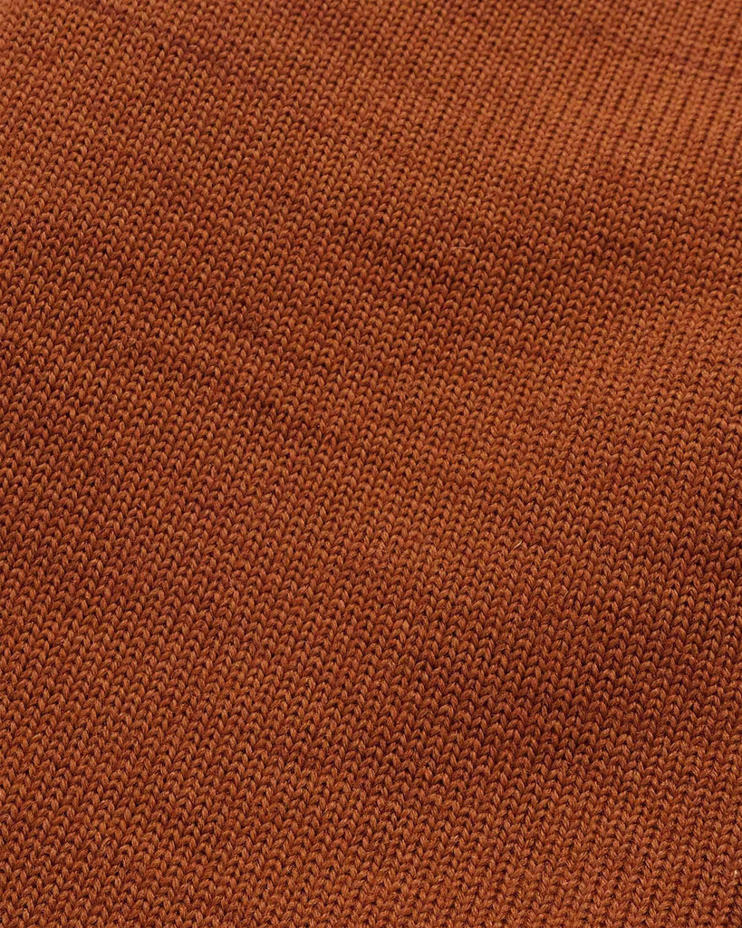 Dehen 1920 Classic Cardigan - Burnt Orange