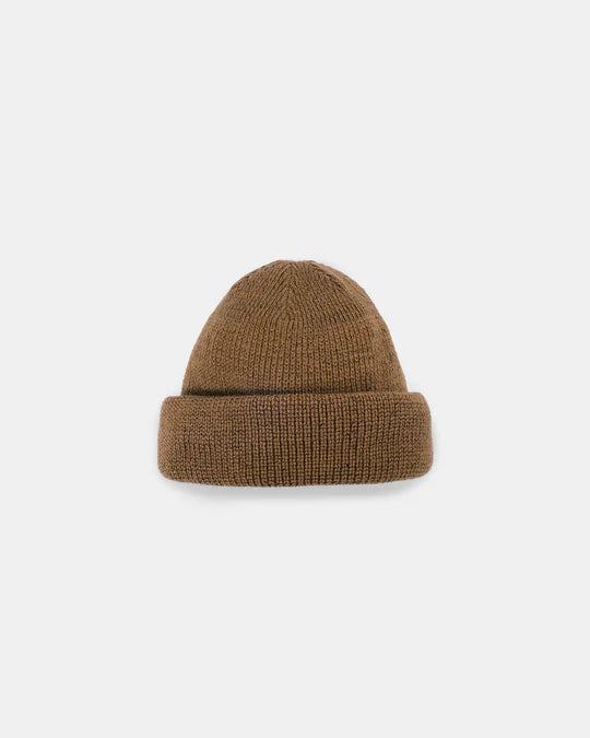 Dehen 1920 Wool Knit Watch Cap - Dark Tan