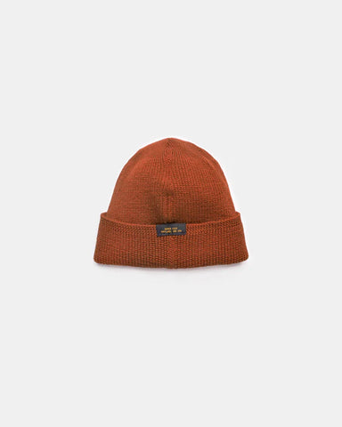 Dehen 1920 Wool Knit Watch Cap - Burnt Orange