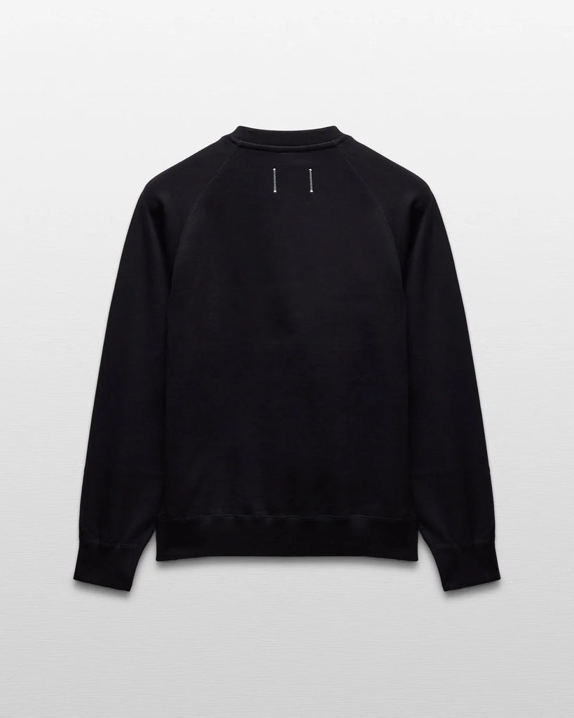 Reigning Champ Brushed Fleece Crewneck - Black