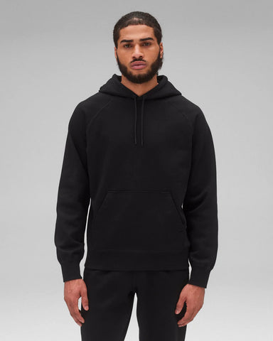 Reigning Champ Brushed Fleece Hoodie - Black