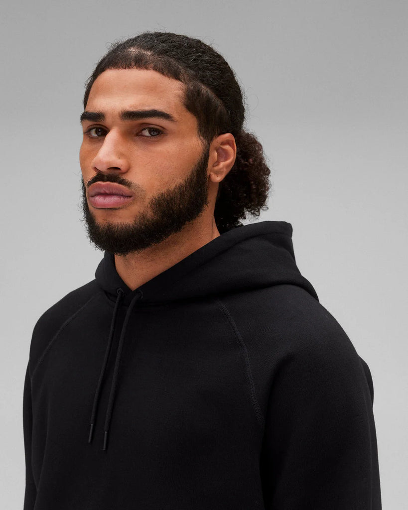 Reigning Champ Brushed Fleece Hoodie - Black