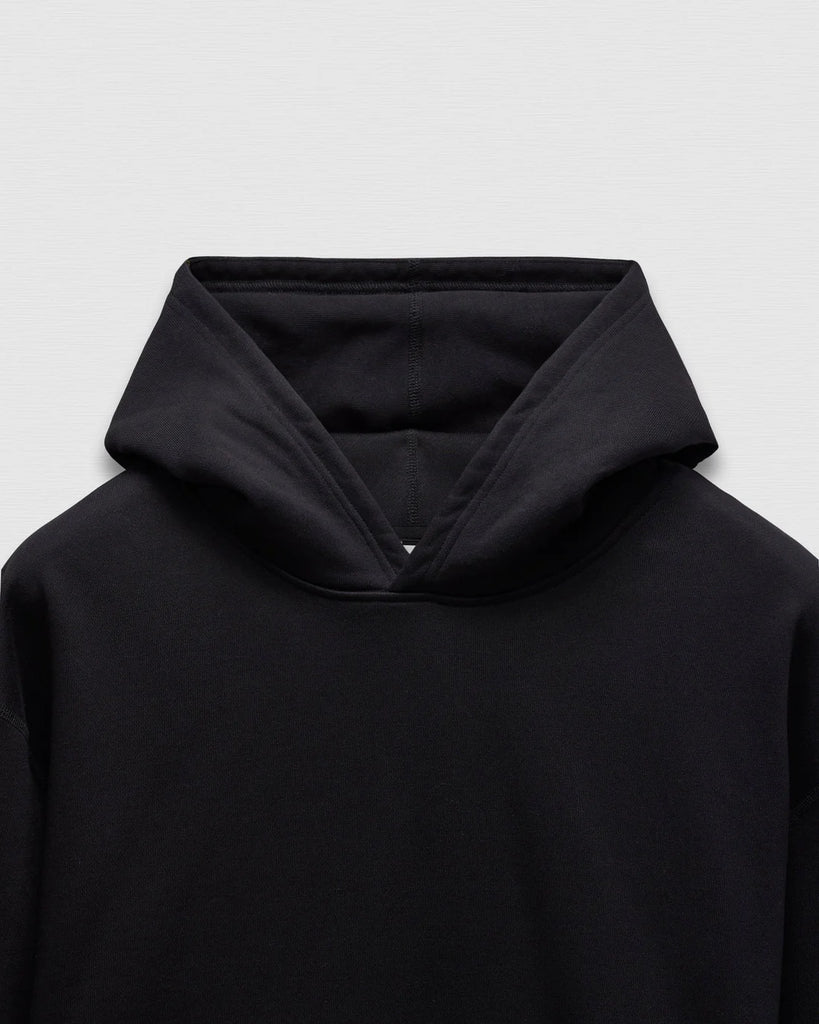 Reigning Champ Brushed Fleece '97 Relaxed Hoodie - Black