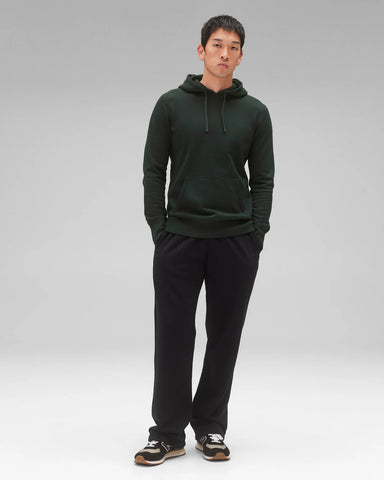 Reigning Champ Midweight Terry Slim Hoodie - Petrol