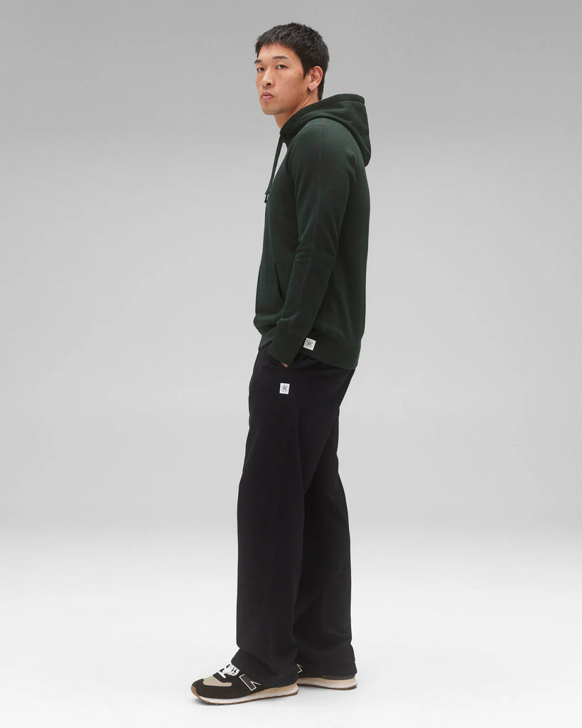 Reigning Champ Midweight Terry Slim Hoodie - Petrol