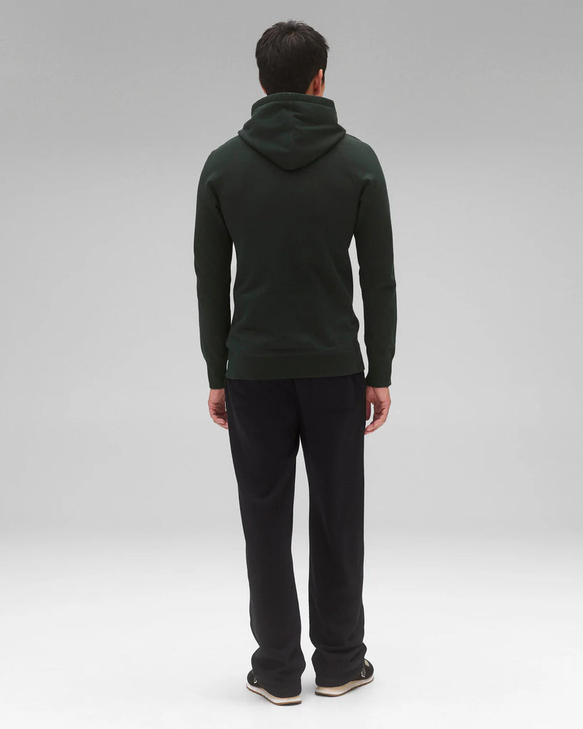 Reigning Champ Midweight Terry Slim Hoodie - Petrol