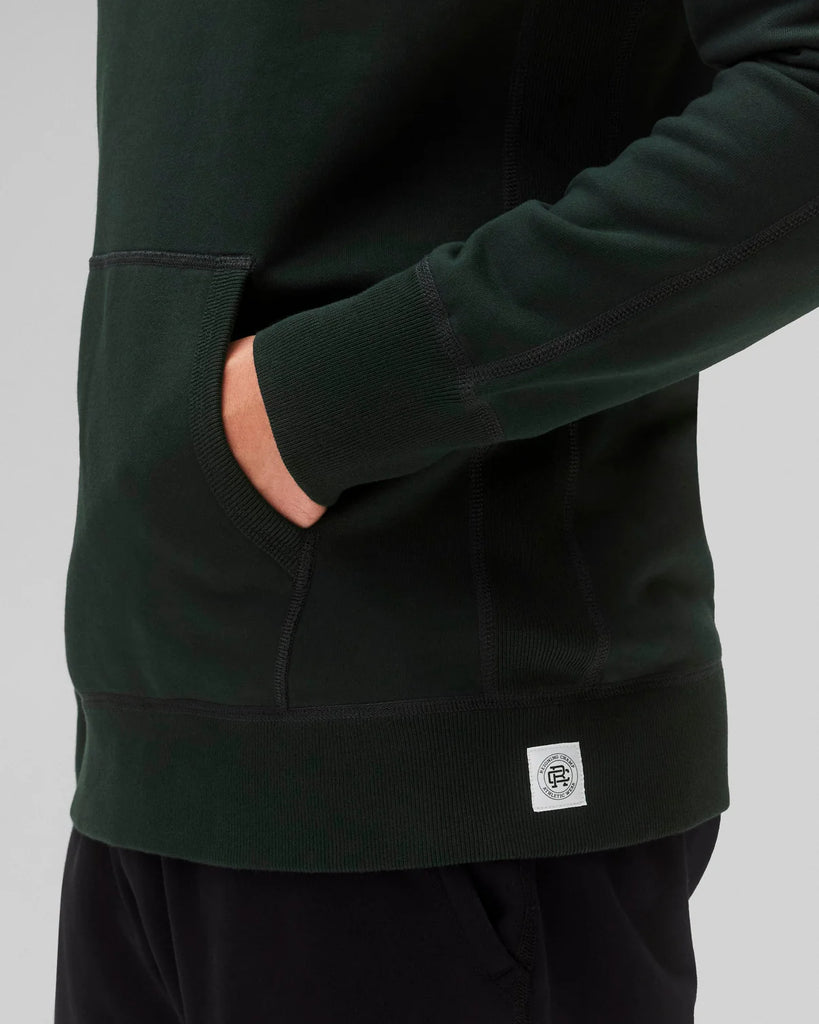 Reigning Champ Midweight Terry Slim Hoodie - Petrol