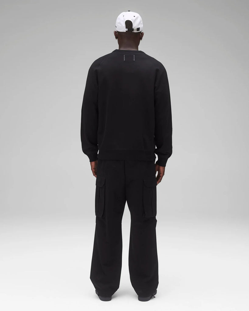 Reigning Champ Midweight Terry Standard Crewneck - Black