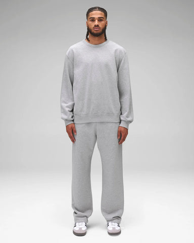 Reigning Champ Midweight Terry Standard Crewneck - Heather Grey