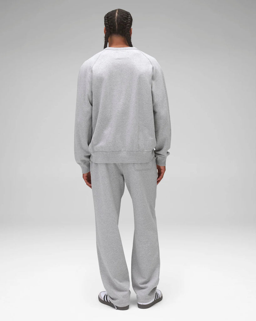 Reigning Champ Midweight Terry Standard Crewneck - Heather Grey