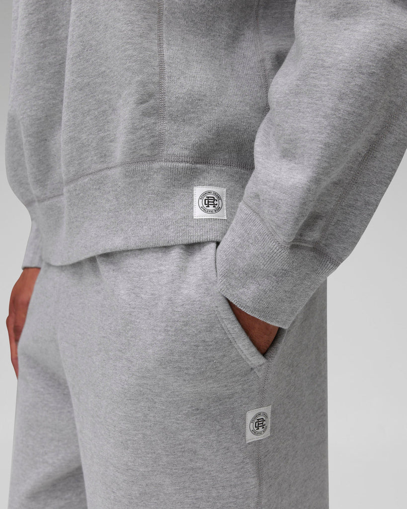 Reigning Champ Midweight Terry Standard Crewneck - Heather Grey