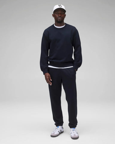 Reigning Champ Midweight Terry Standard Crewneck - Navy