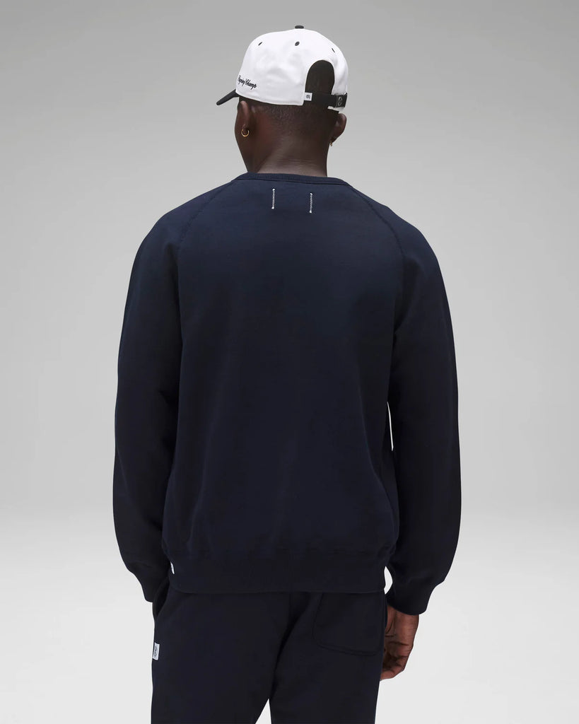 Reigning Champ Midweight Terry Standard Crewneck - Navy