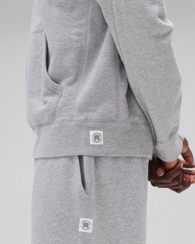 Reigning Champ Midweight Terry Standard Hoodie - Heather Grey