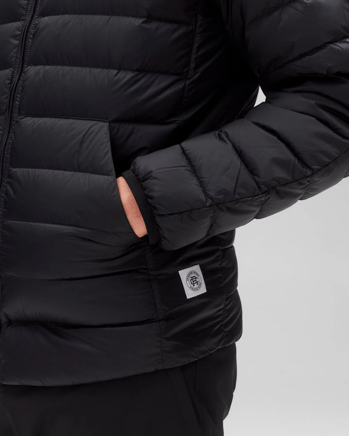 Reigning Champ Lightweight Taffeta Warm Up Jacket - Black