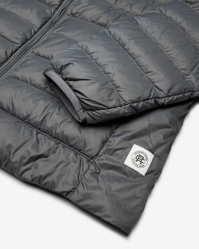 Reigning Champ Lightweight Taffeta Warm Up Jacket - Carbon