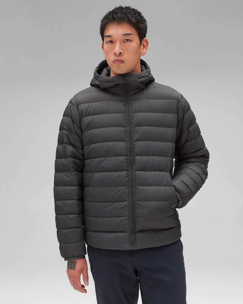 Reigning Champ Lightweight Taffeta Warm Up Jacket - Carbon