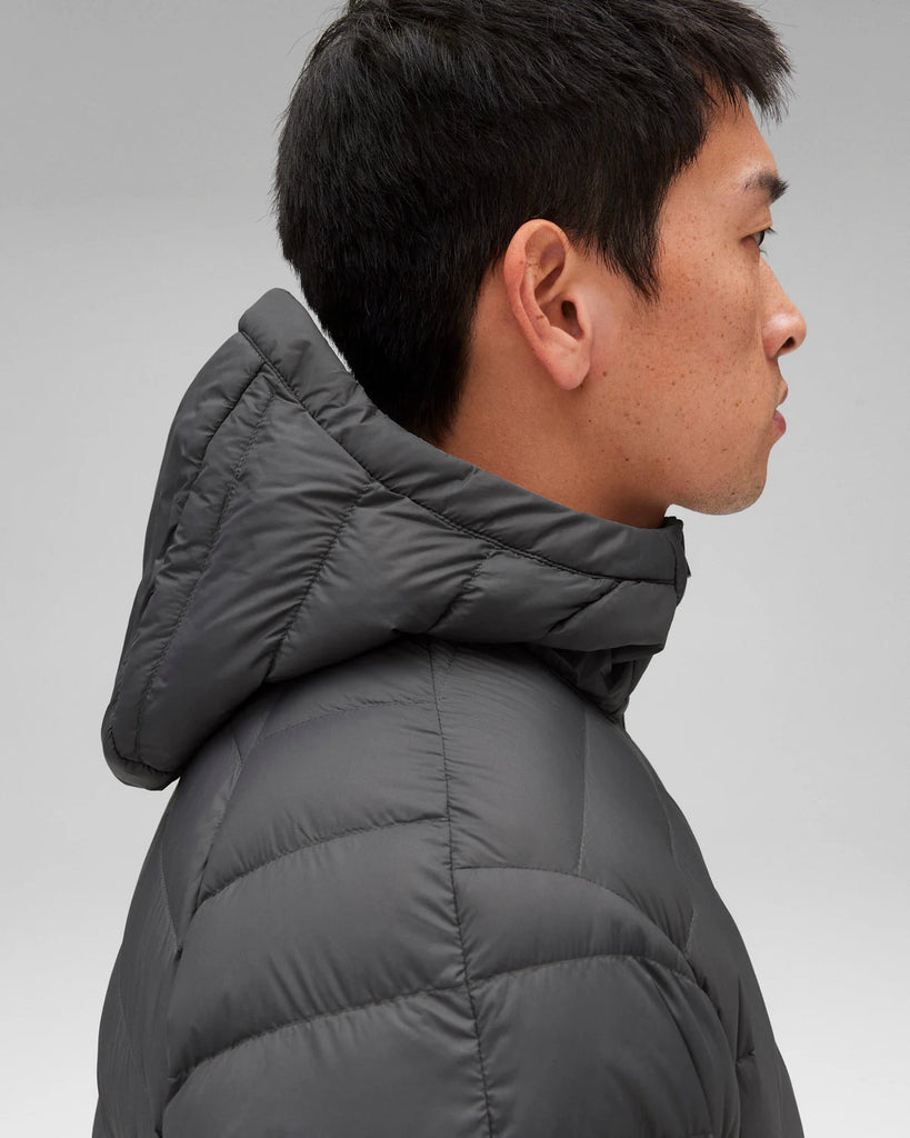 Reigning Champ Lightweight Taffeta Warm Up Jacket - Carbon