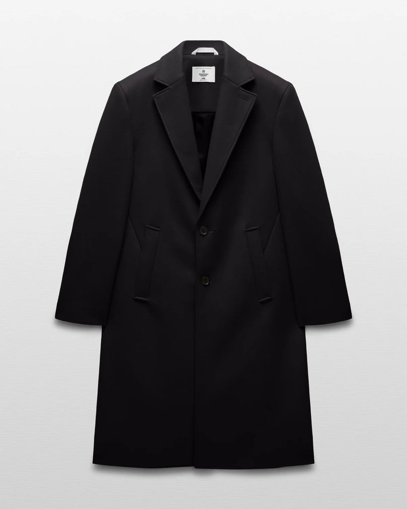 Reigning Champ Wool Cashmere Maestro Coat - Black