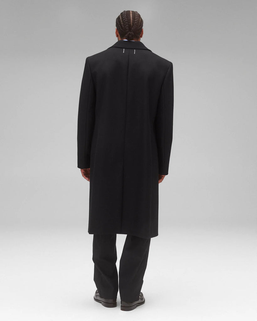 Reigning Champ Wool Cashmere Maestro Coat - Black