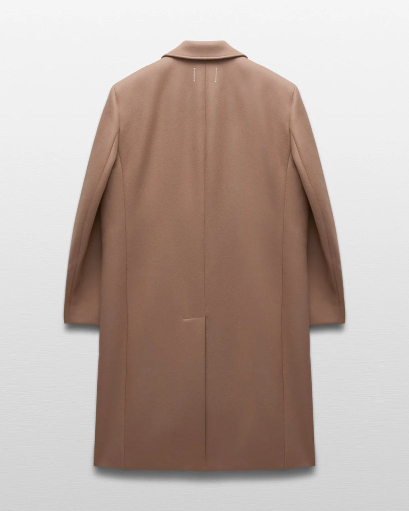 Reigning Champ Wool Cashmere Maestro Coat - Camel