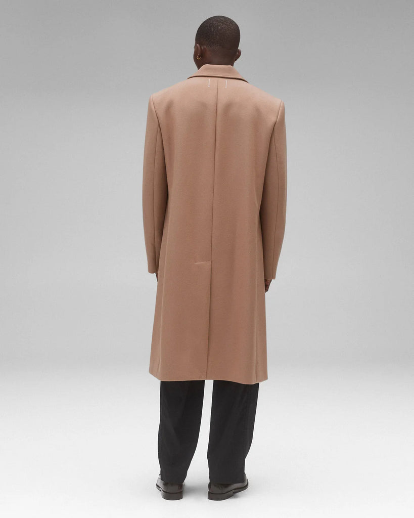 Reigning Champ Wool Cashmere Maestro Coat - Camel