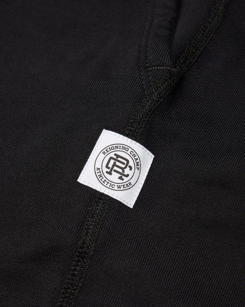 Reigning Champ Lightweight Terry Standard Sweatshort 6" - Black