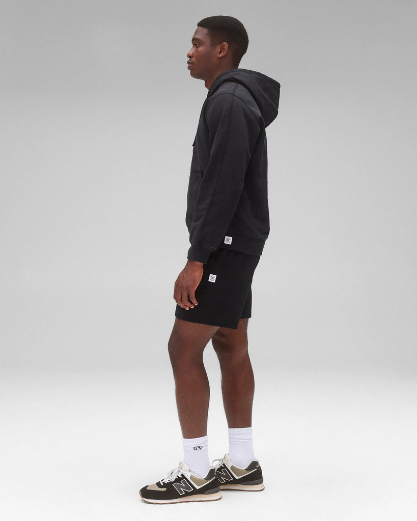 Reigning Champ Lightweight Terry Standard Sweatshort 6" - Black