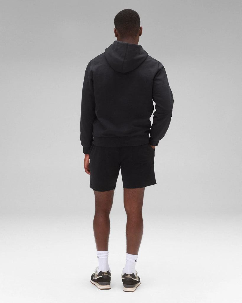 Reigning Champ Lightweight Terry Standard Sweatshort 6" - Black