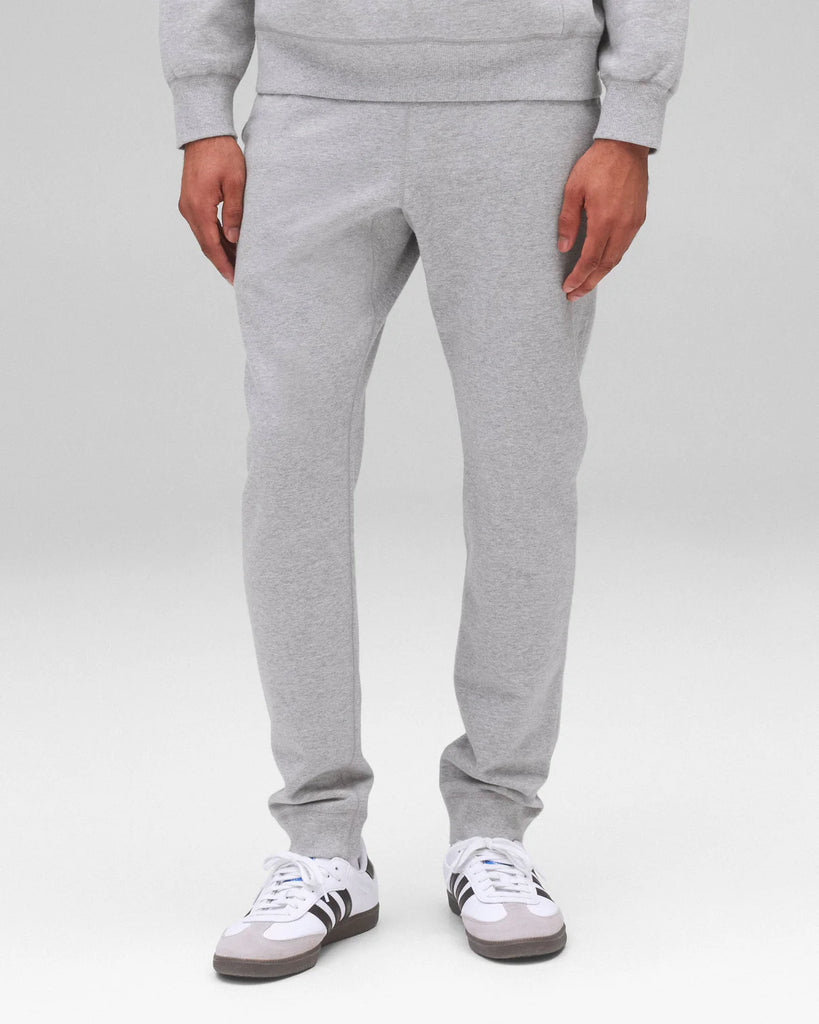 Reigning Champ Midweight Terry Slim Sweatpant - Heather Grey