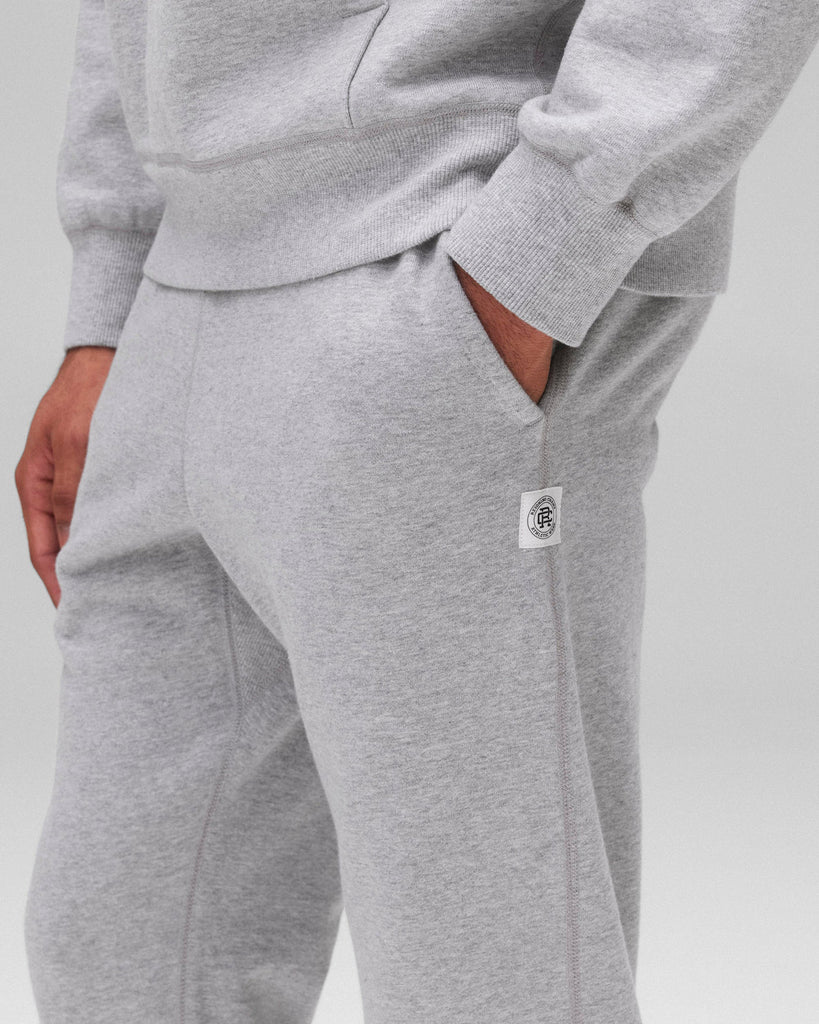 Reigning Champ Midweight Terry Slim Sweatpant - Heather Grey