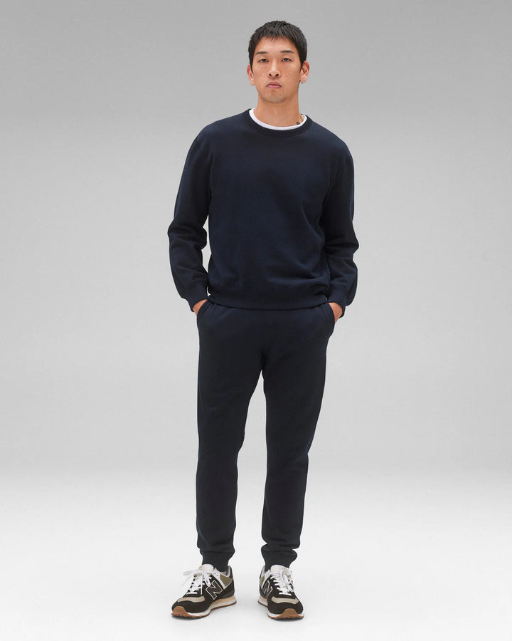 Reigning Champ Midweight Terry Slim Sweatpant - Navy