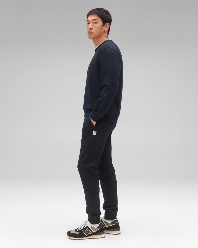 Reigning Champ Midweight Terry Slim Sweatpant - Navy